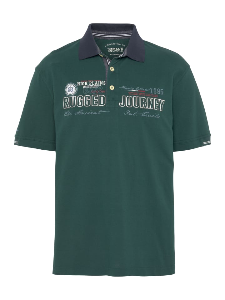 Рубашка-поло Man's World, темно-зеленый
Рубашка-поло Man's World, темно-зеленый