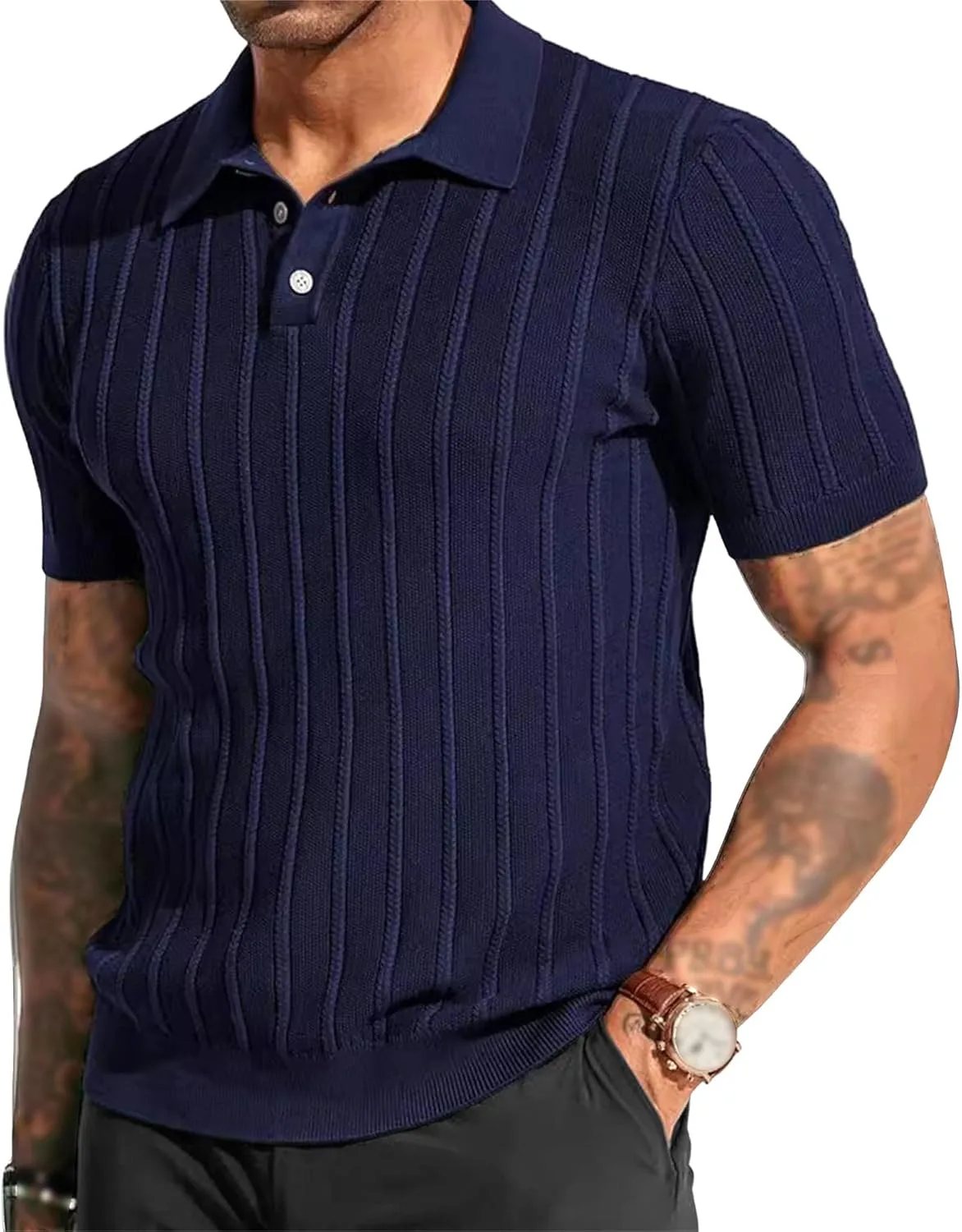 Мужская летняя поло с перфорацией Maiyifu-GJ
Мужская летняя поло с перфорацией Maiyifu-GJ