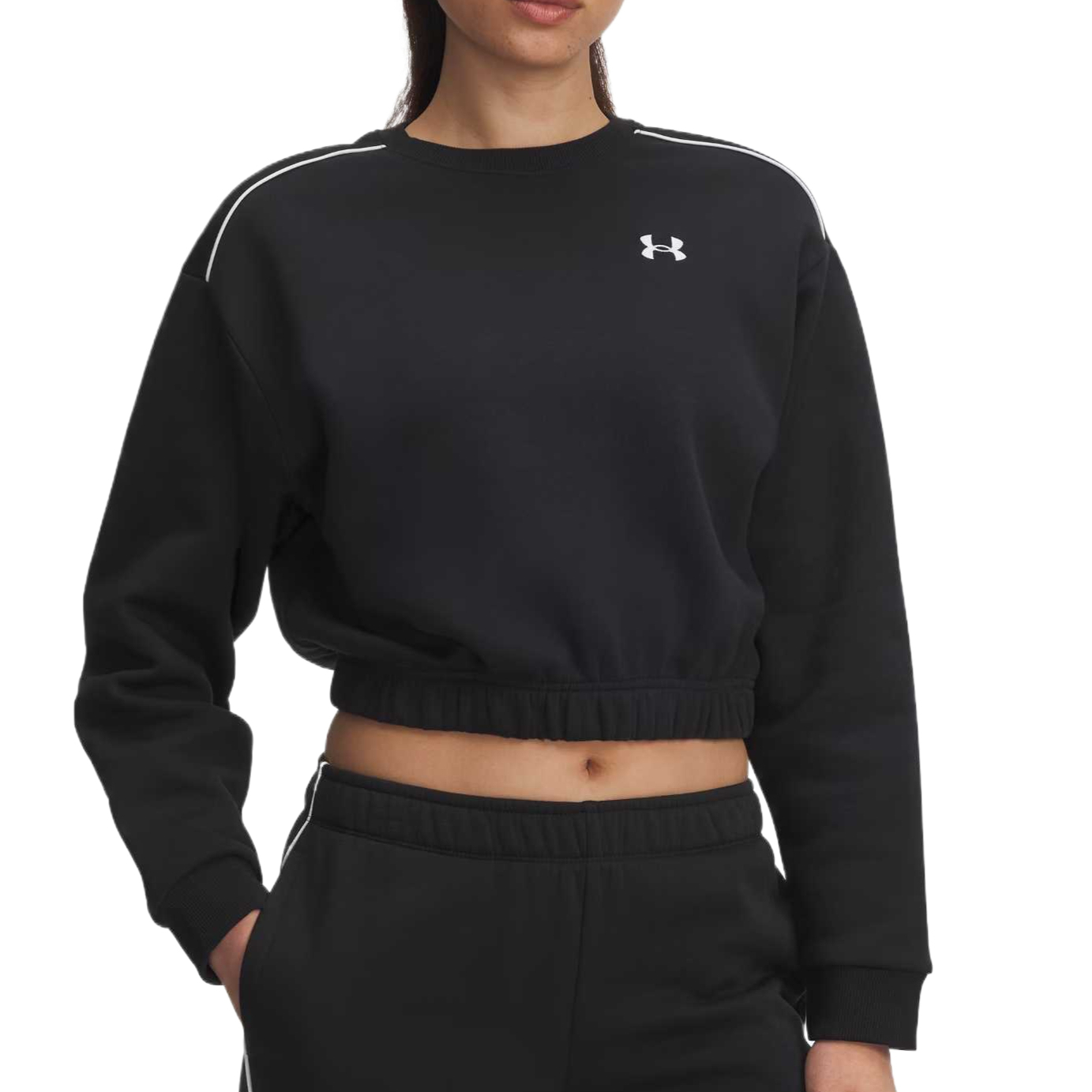 Женский свитшот Rival Fleece Piped Under Armour, черный
Женский свитшот Rival Fleece Piped Under Armour, черный