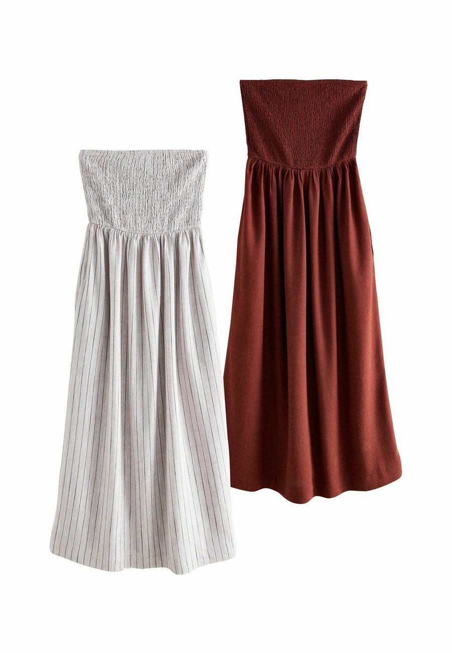 Платье THE SET 2 PACK, Brown Red Neutral Stripe/Red
Платье THE SET 2 PACK, Brown Red Neutral Stripe/Red