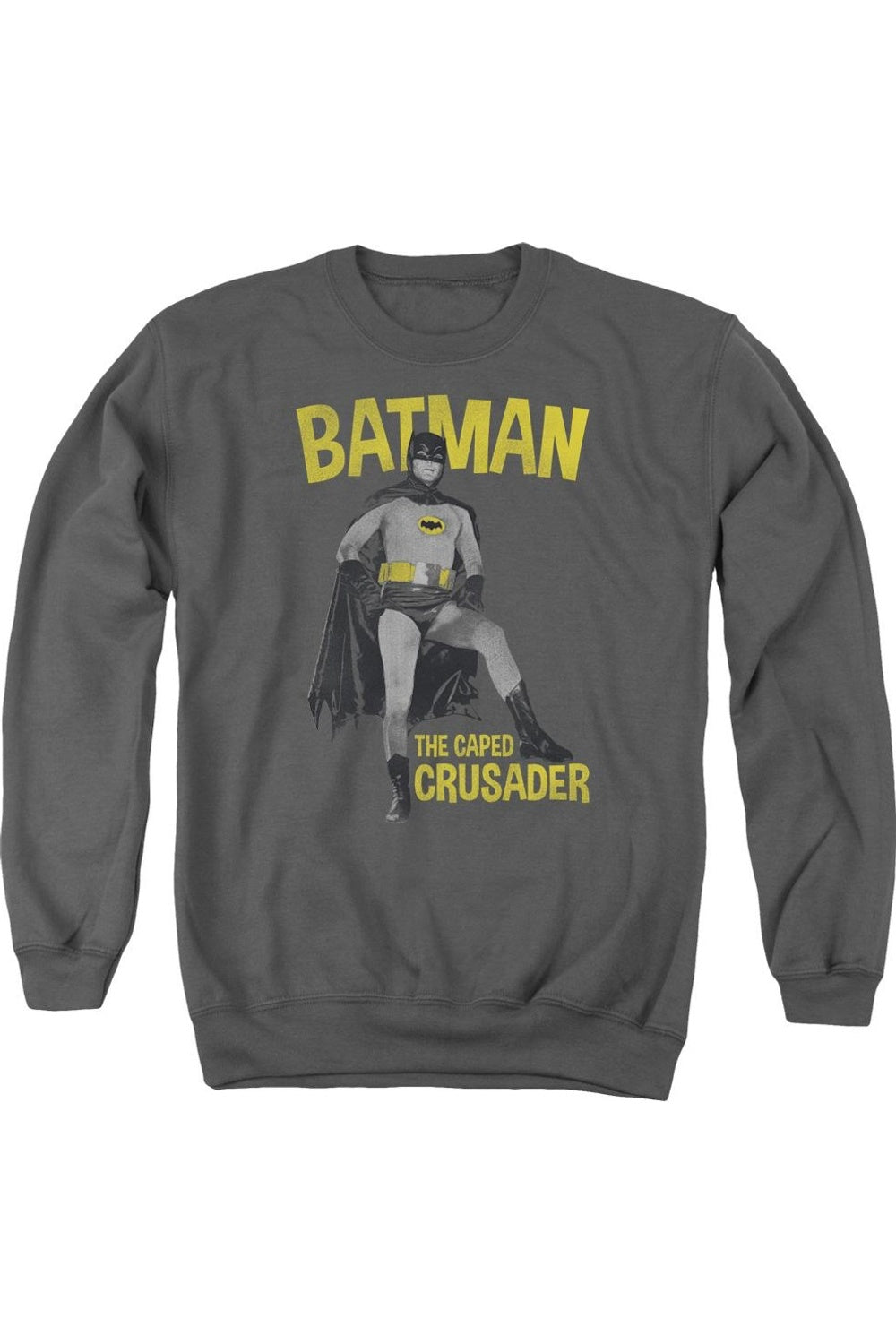 Толстовка Batman Classic Tv Caped Crusader для взрослых с круглым вырезом Gildan, цвет charcoal
Толстовка Batman Classic Tv Caped Crusader для взрослых с круглым вырезом Gildan, цвет charcoal