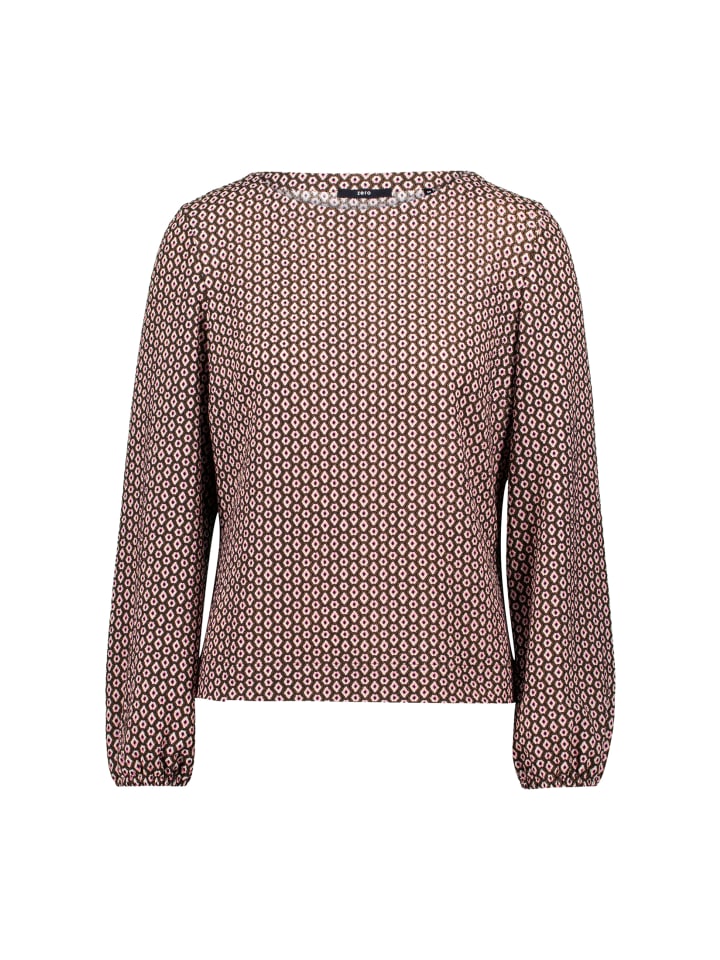 Zero Блузка с графическим принтом кремово-коричневого цвета
Zero Блузка с графическим принтом кремово-коричневого цвета