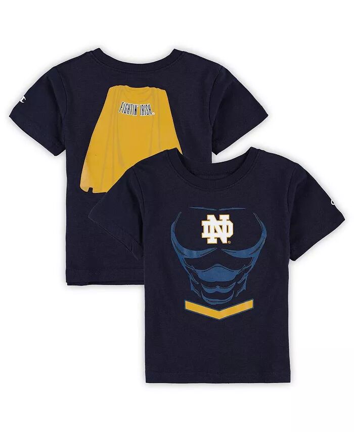 Футболка для малышей, мальчиков и девочек, темно-синяя, Notre Dame Fighting Irish Super Hero Champion
Футболка для малышей, мальчиков и девочек, темно-синяя, Notre Dame Fighting Irish Super Hero Champion