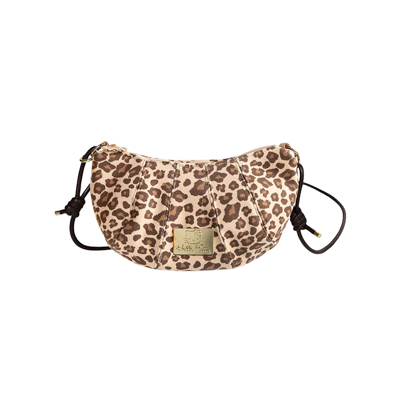 Sanrio Сумка через плечо Hello Kitty из полиэстера для женщин с леопардовым принтом
Sanrio Сумка через плечо Hello Kitty из полиэстера для женщин с леопардовым принтом