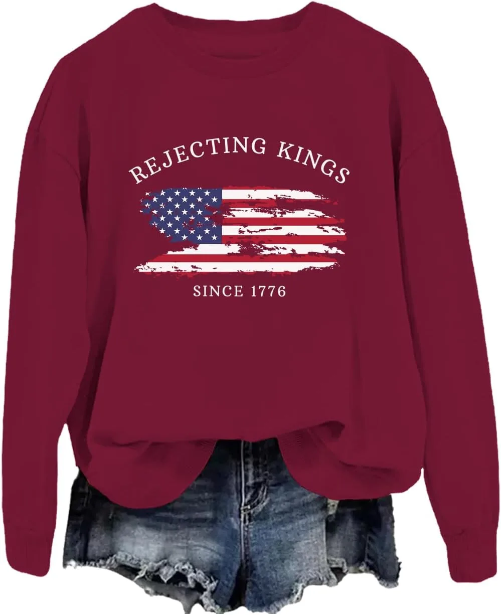 Толстовка Rejecting Kings Since 1776 JWVEL
Толстовка Rejecting Kings Since 1776 JWVEL