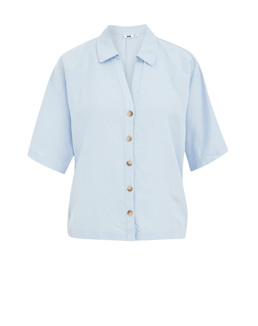 Блуза WE Fashion, светло-голубой
Блуза WE Fashion, светло-голубой