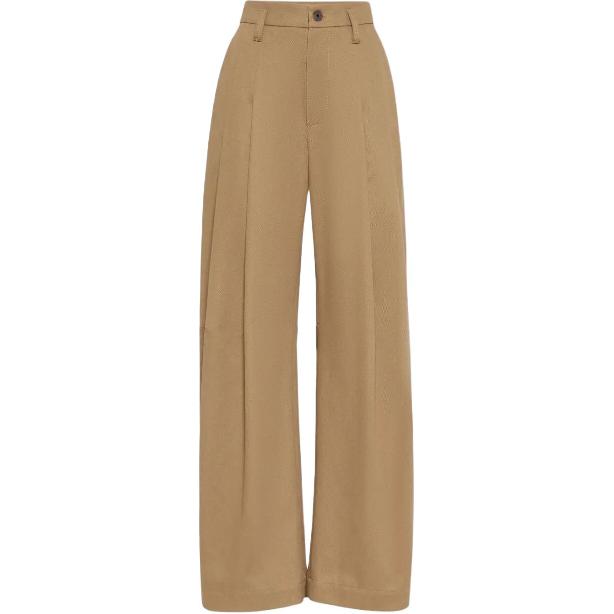 Завышенные плиссированные брюки Brunello Cucinelli, коричневый
Завышенные плиссированные брюки Brunello Cucinelli, коричневый