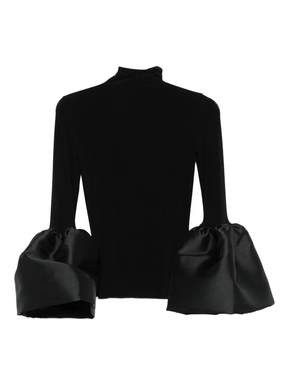 Топ с высоким воротом и расклешенными рукавами Atu Body Couture, черный
Топ с высоким воротом и расклешенными рукавами Atu Body Couture, черный