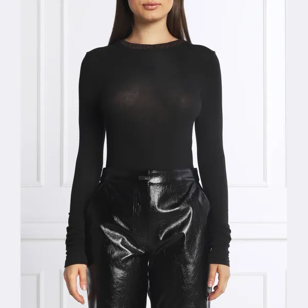 Блузка приталенного кроя Bell ville 2 с добавлением кашемира Pinko, черный
Блузка приталенного кроя Bell ville 2 с добавлением кашемира Pinko, черный