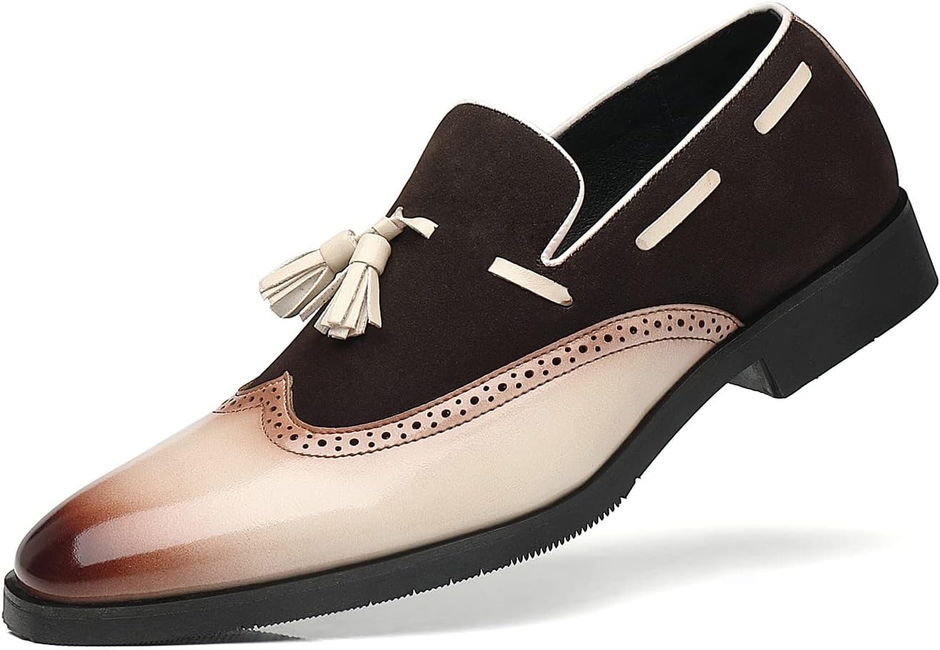 Мужские лоферы с кисточками Santimon, крылья Brogue, винтажная деловая кожа, мокасины на шнуровке, повседневные оксфорды, белый
Мужские лоферы с кисточками Santimon, крылья Brogue, винтажная деловая кожа, мокасины на шнуровке, повседневные оксфорды, белый