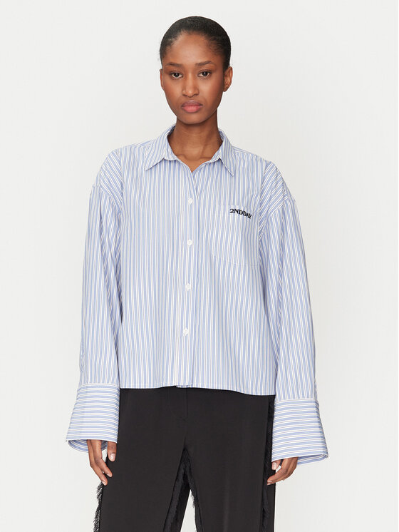 Рубашка обычного кроя 2251131215 2Ndday, синий
Рубашка обычного кроя 2251131215 2Ndday, синий