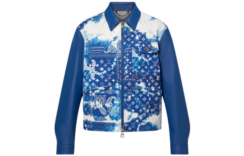 Куртка мужская Louis Vuitton с принтом, синий / белый
Куртка мужская Louis Vuitton с принтом, синий / белый