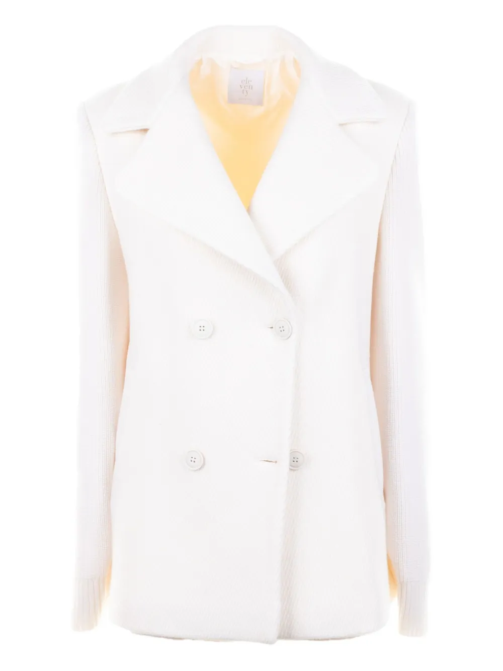 Двубортный блейзер Eleventy, бежевый
Двубортный блейзер Eleventy, бежевый