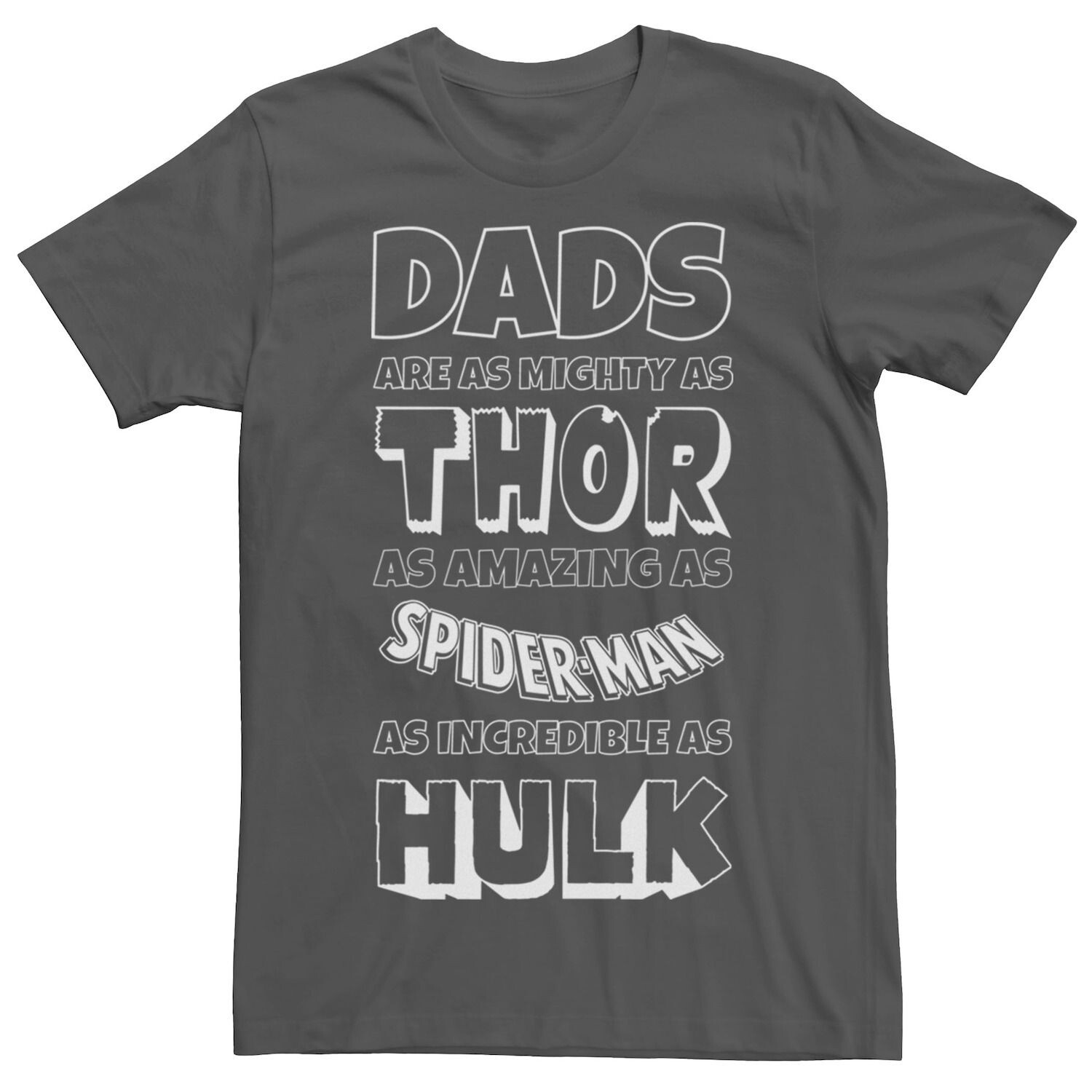 Мужская футболка с рисунком Avengers Dad Traits Marvel
Мужская футболка с рисунком Avengers Dad Traits Marvel