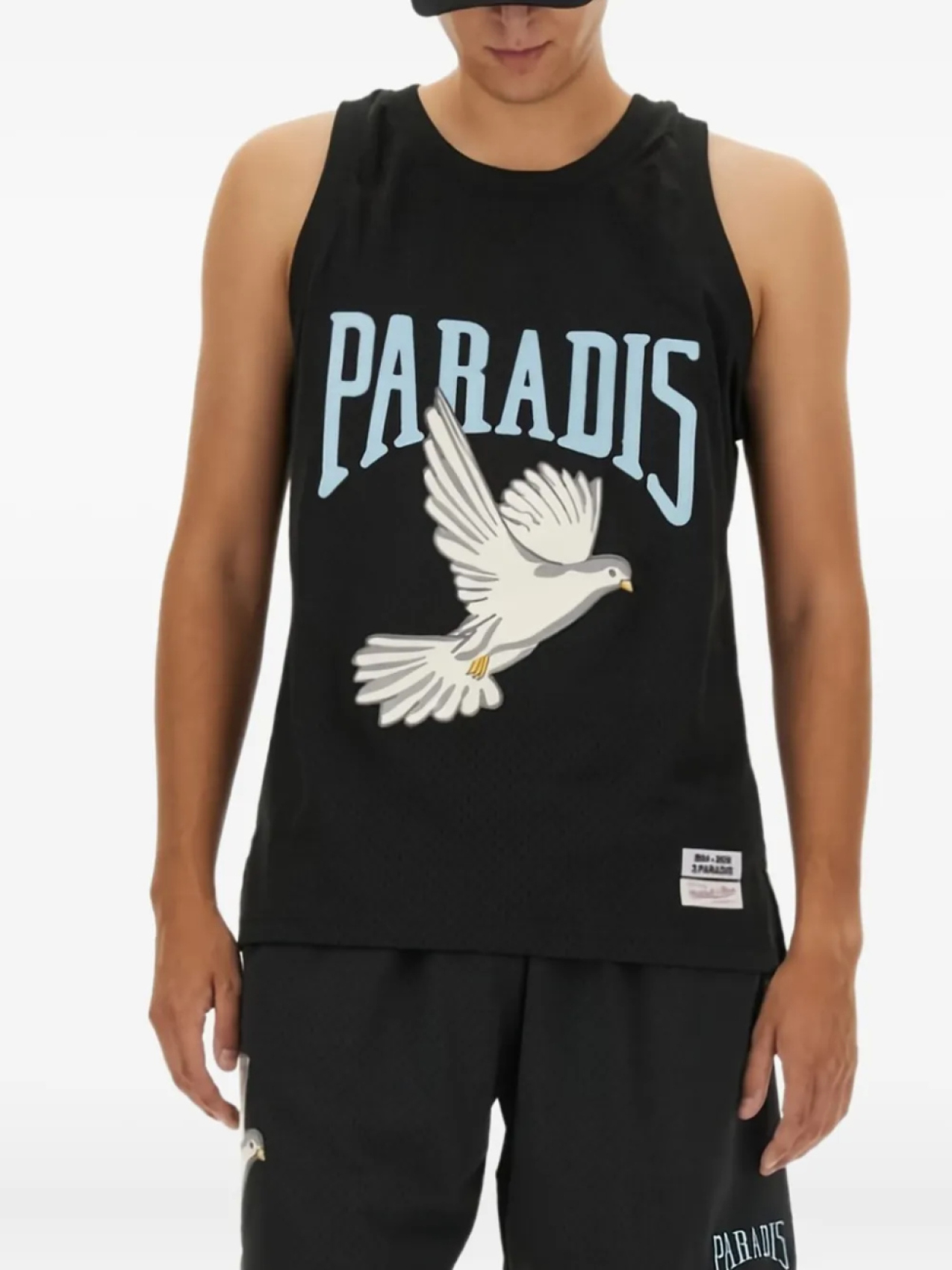Майка с логотипом 3PARADIS, черный
Майка с логотипом 3PARADIS, черный