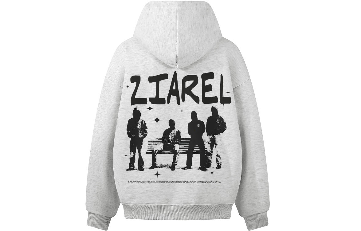 Толстовка Unisex Hooded Moderate Heavyweight ZIAREL, белый heather серый
Толстовка Unisex Hooded Moderate Heavyweight ZIAREL, белый heather серый