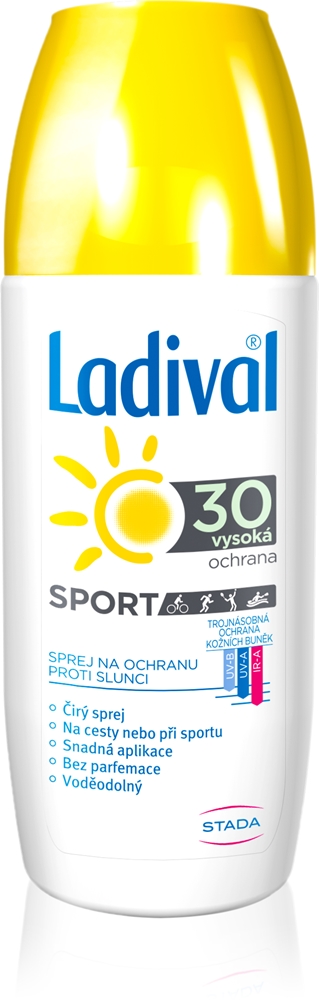 Спортивный солнцезащитный крем SPF 30 Ladival, 150 мл
Спортивный солнцезащитный крем SPF 30 Ladival, 150 мл