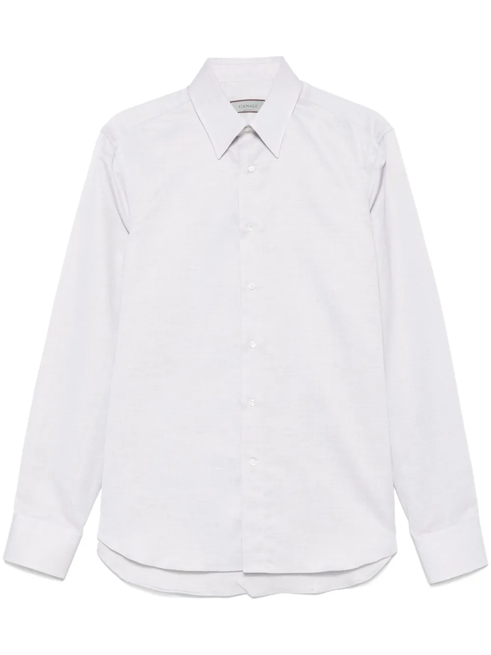 Рубашка с классическим воротником Canali, нейтральный
Рубашка с классическим воротником Canali, нейтральный