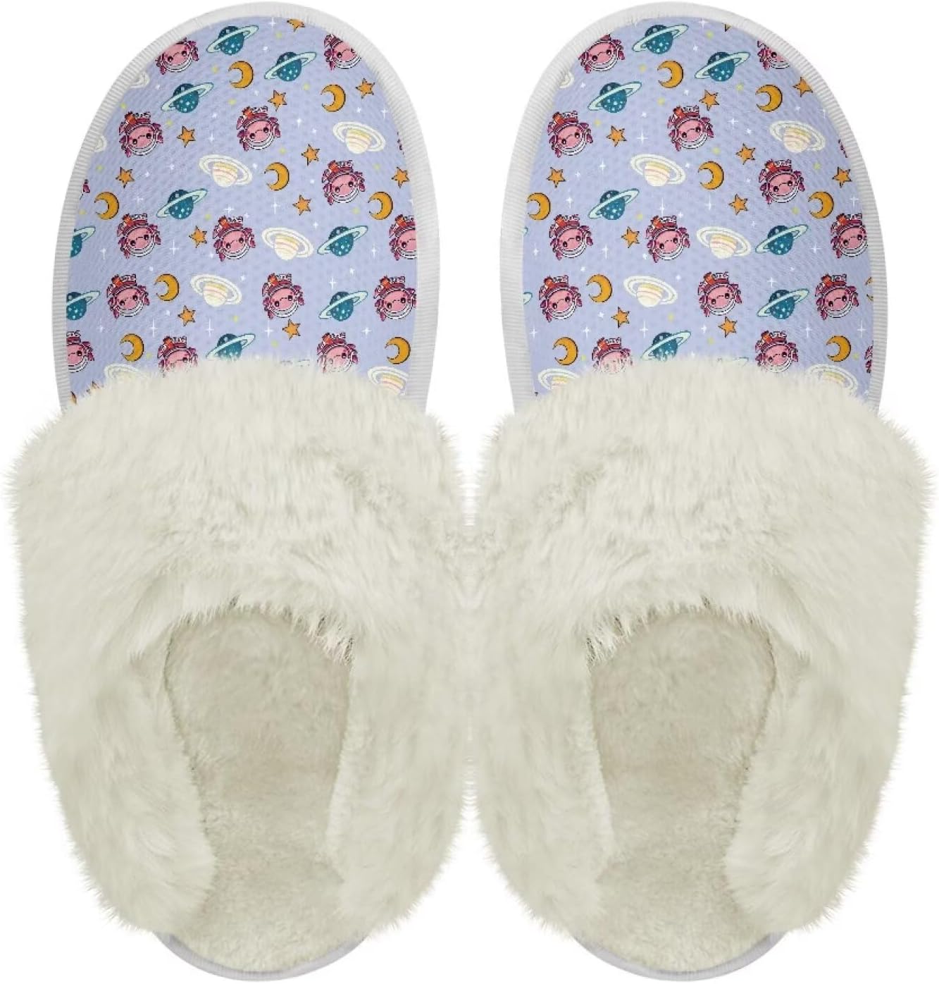 Хлопковые тапочки PJHEQOXE с пушистыми краями, домашние тапочки для дома и улицы, хлопковые тапочки унисекс, Planetary Salamander
Хлопковые тапочки PJHEQOXE с пушистыми краями, домашние тапочки для дома и улицы, хлопковые тапочки унисекс, Planetary Salamander