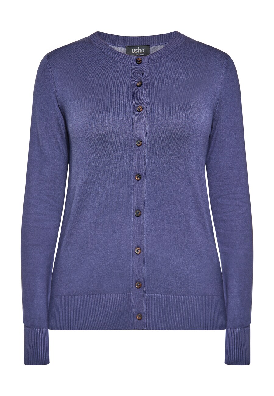 Вязаный кардиган usha BLACK LABEL, морской синий
Вязаный кардиган usha BLACK LABEL, морской синий