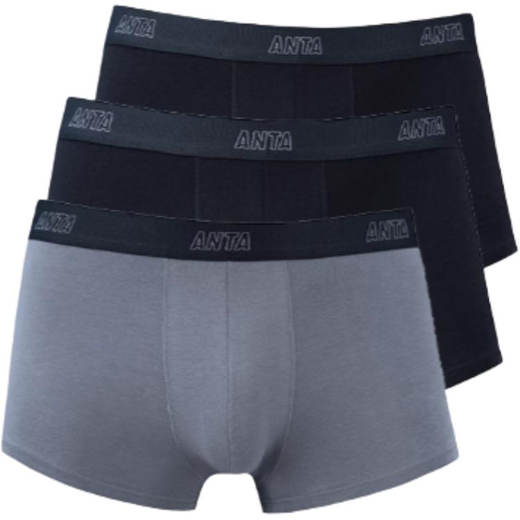 Мужские трусы-боксеры ANTA, 3 Pack (черный+черный+темно-серый)
Мужские трусы-боксеры ANTA, 3 Pack (черный+черный+темно-серый)