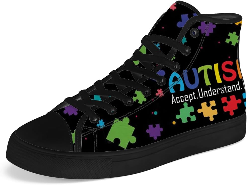 Кеды Chebing для детей с аутизмом, унисекс, высокие, на шнуровке, из текстиля, мультиколор
Кеды Chebing для детей с аутизмом, унисекс, высокие, на шнуровке, из текстиля, мультиколор