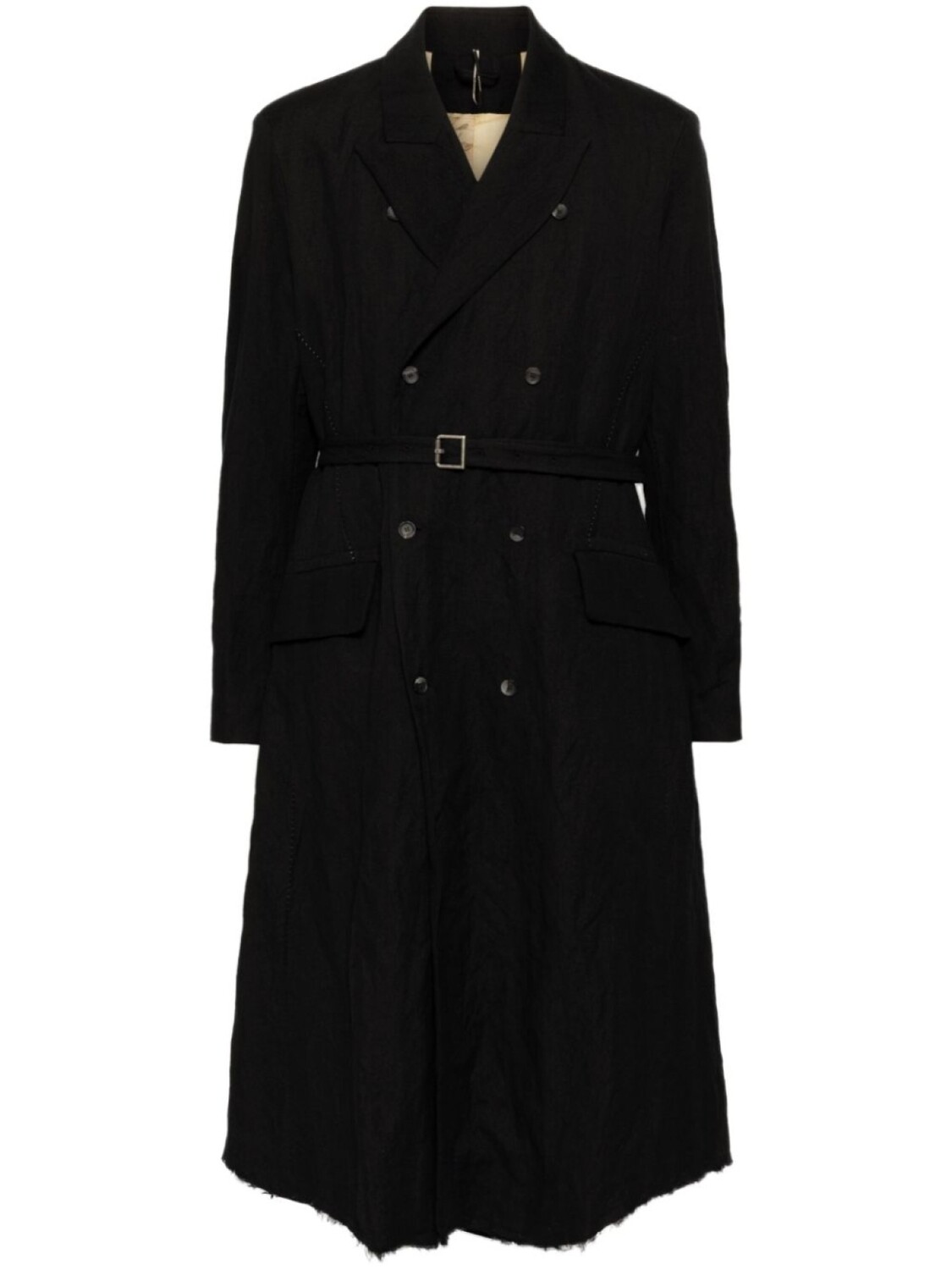 Однобортное шерстяное пальто Masnada, черный
Однобортное шерстяное пальто Masnada, черный