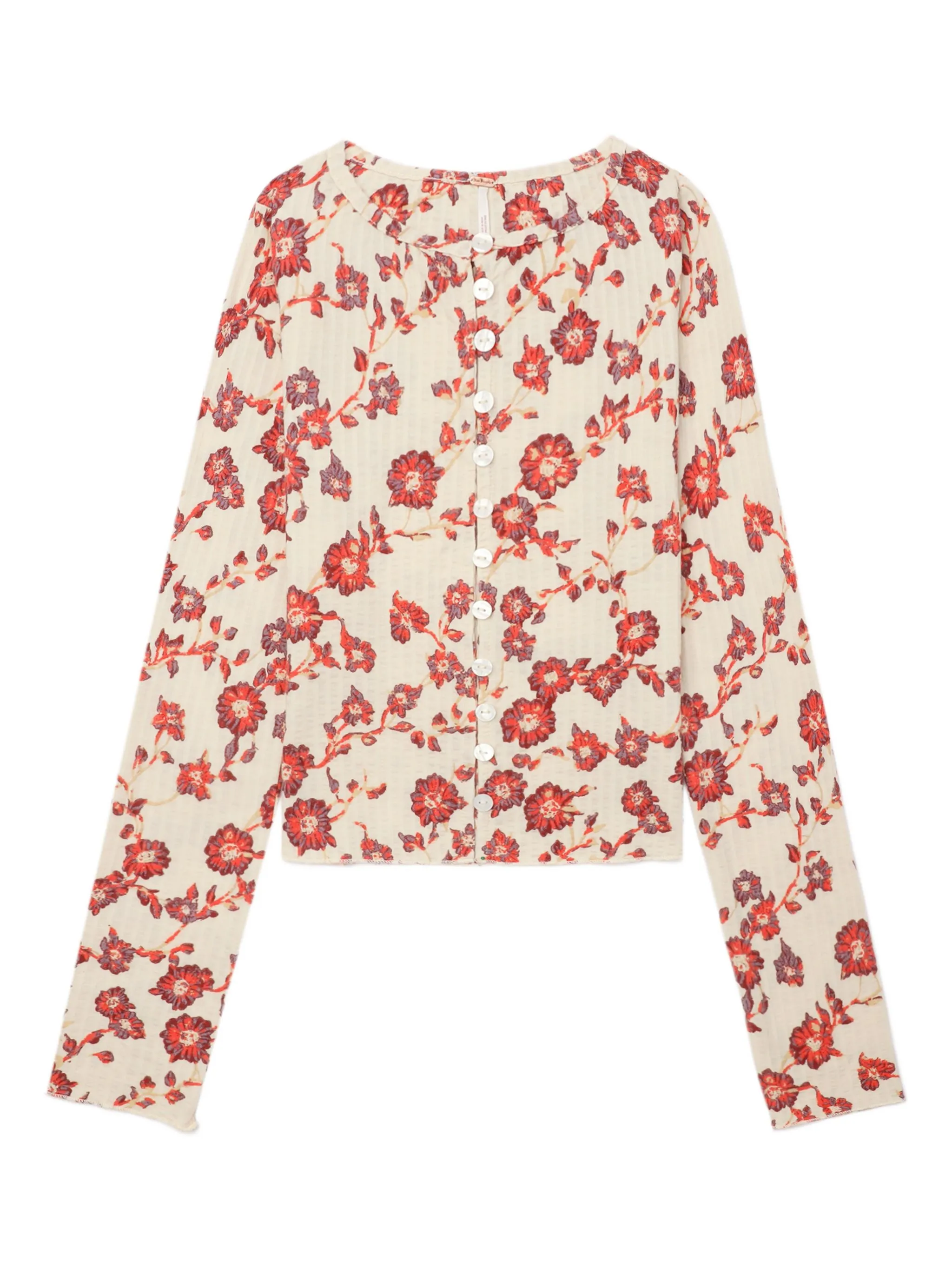 Топ с цветочным принтом Free People, бежевый
Топ с цветочным принтом Free People, бежевый