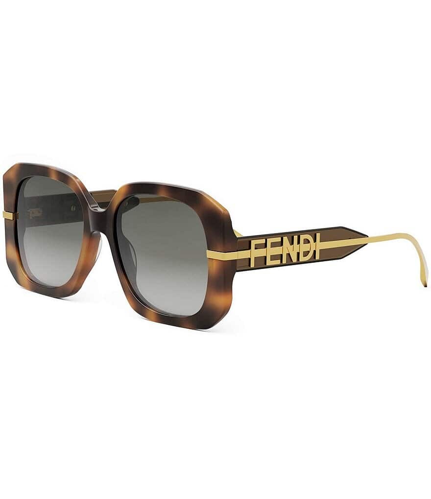 FENDI Женские большие солнцезащитные очки Fendigraphy 55 мм с геометрическим рисунком, коричневый
FENDI Женские большие солнцезащитные очки Fendigraphy 55 мм с геометрическим рисунком, коричневый