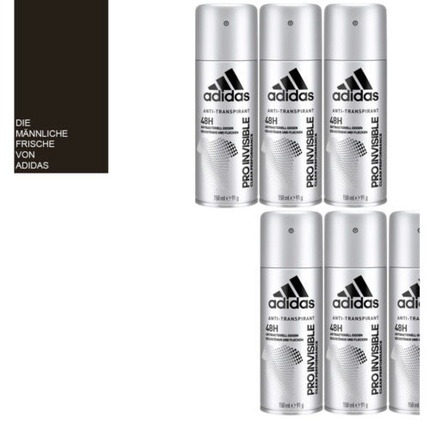 Adidas 48h Pro Invisible Deospray Body Spray Antiperspirant 150 мл
Adidas 48h Pro Invisible Deospray Body Spray Antiperspirant 150 мл