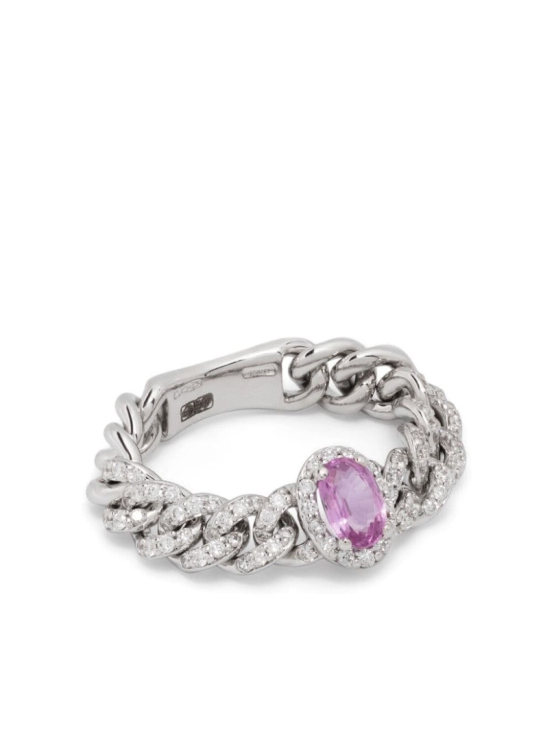 Кольцо из белого золота с сапфирами и бриллиантами ROSEKEY, серебряный
Кольцо из белого золота с сапфирами и бриллиантами ROSEKEY, серебряный