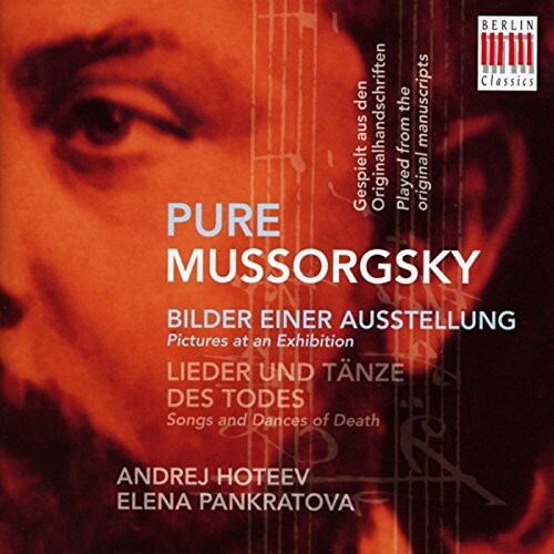 CD диск Mussorgsky / Hoteev / Pankratova: Pure Mussorgsky-Pictures at An Exhibition & Songs
CD диск Mussorgsky / Hoteev / Pankratova: Pure Mussorgsky-Pictures at An Exhibition & Songs