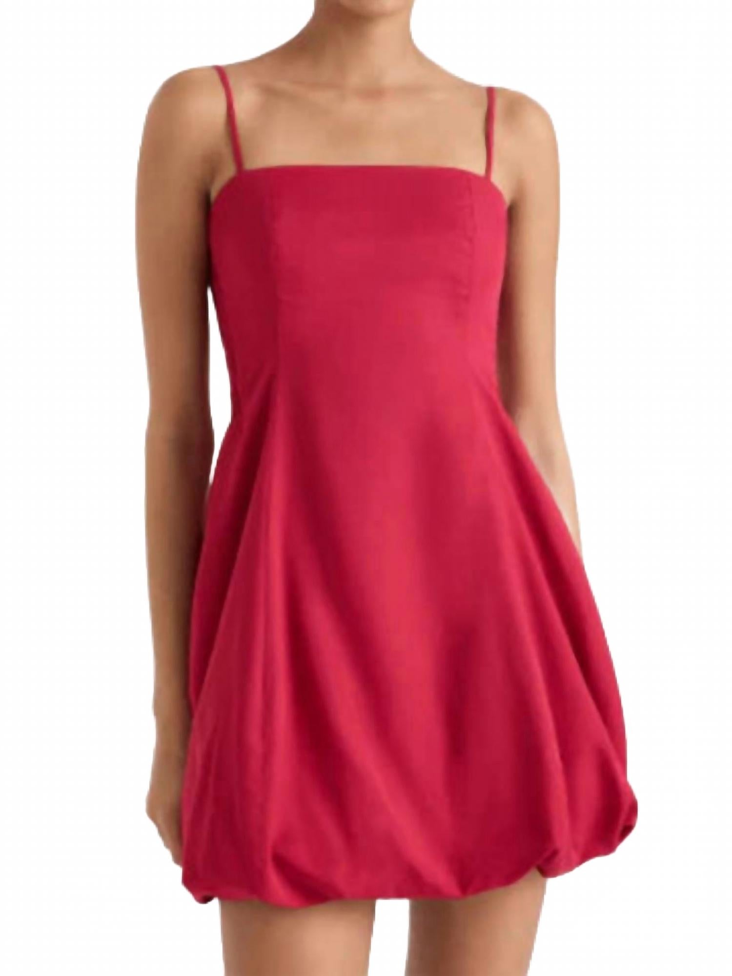 Мини-платье Lera в красном цвете FAITHFULL THE BRAND
Мини-платье Lera в красном цвете FAITHFULL THE BRAND