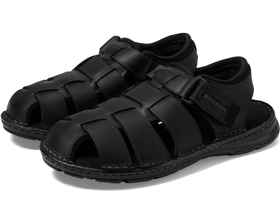 Сандалии Rockport Darwyn Fishermen, цвет Black Leather II
Сандалии Rockport Darwyn Fishermen, цвет Black Leather II