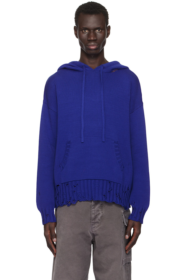 Растрепанный худи Marni, цвет bluette
Растрепанный худи Marni, цвет bluette