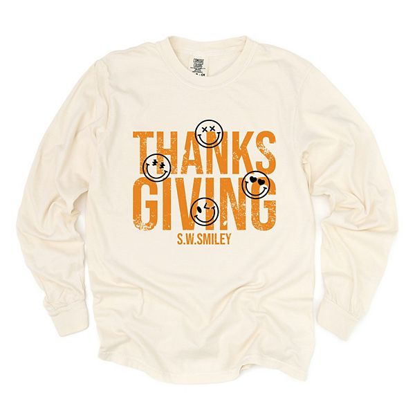 SWSmiley thanksgiving distressed - женская футболка с длинным рукавом, окрашенная в стиле garment dyed Simply Sage Market, Ivory, Зеленый, SWSmiley thanksgiving distressed - женская футболка с длинным рукавом, окрашенная в стиле garment dyed Simply Sage M
SWSmiley thanksgiving distressed - женская футболка с длинным рукавом, окрашенная в стиле garment dyed Simply Sage Market, Ivory, Зеленый, SWSmiley thanksgiving distressed - женская футболка с длинным рукавом, окрашенная в стиле garment dyed Simply Sage M