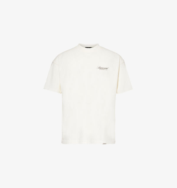 Футболка из хлопка с принтом логотипа Represent, белый
Футболка из хлопка с принтом логотипа Represent, белый