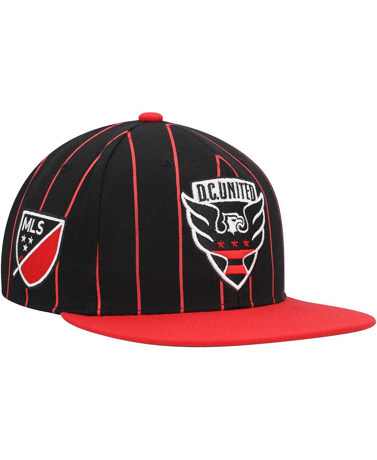 Мужская черная кепка с булавкой DC United Team Snapback Mitchell & Ness
Мужская черная кепка с булавкой DC United Team Snapback Mitchell & Ness