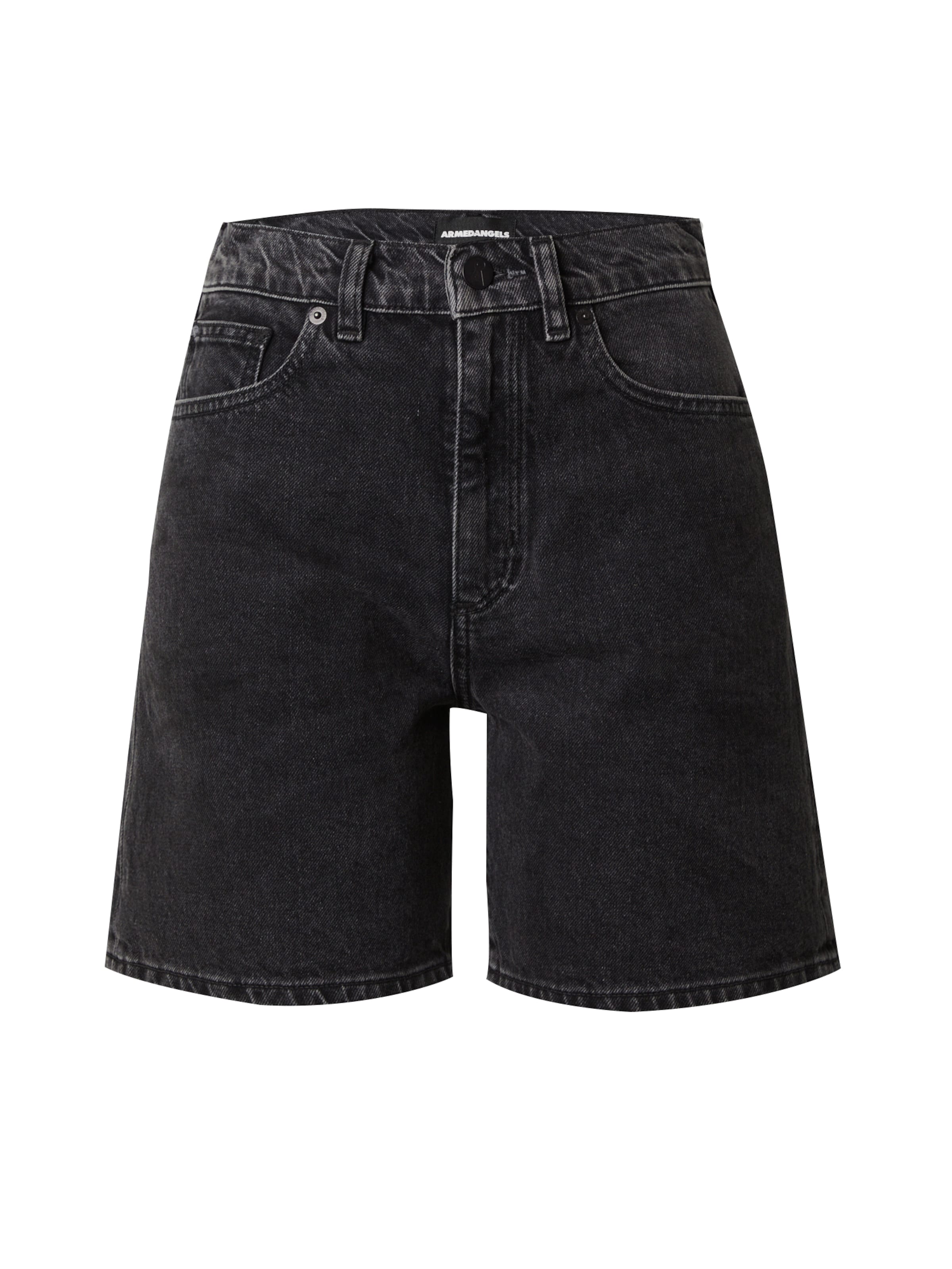 ARMEDANGELS Джинсовые шорты Regular 'Sheaari' в черном дениме
ARMEDANGELS Джинсовые шорты Regular 'Sheaari' в черном дениме