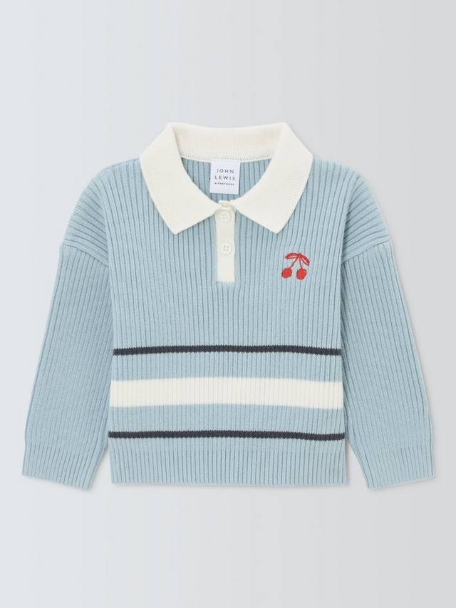 Детский джемпер с отложным воротником John Lewis, Blue
Детский джемпер с отложным воротником John Lewis, Blue