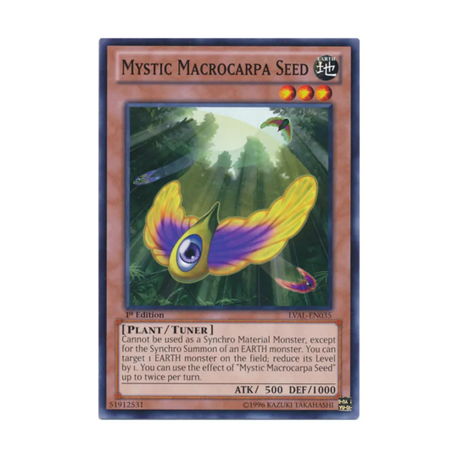 CCG Семя мистической макрокарпы (обычное), Yu-Gi-Oh - Legacy of the Valiant - Singles
CCG Семя мистической макрокарпы (обычное), Yu-Gi-Oh - Legacy of the Valiant - Singles