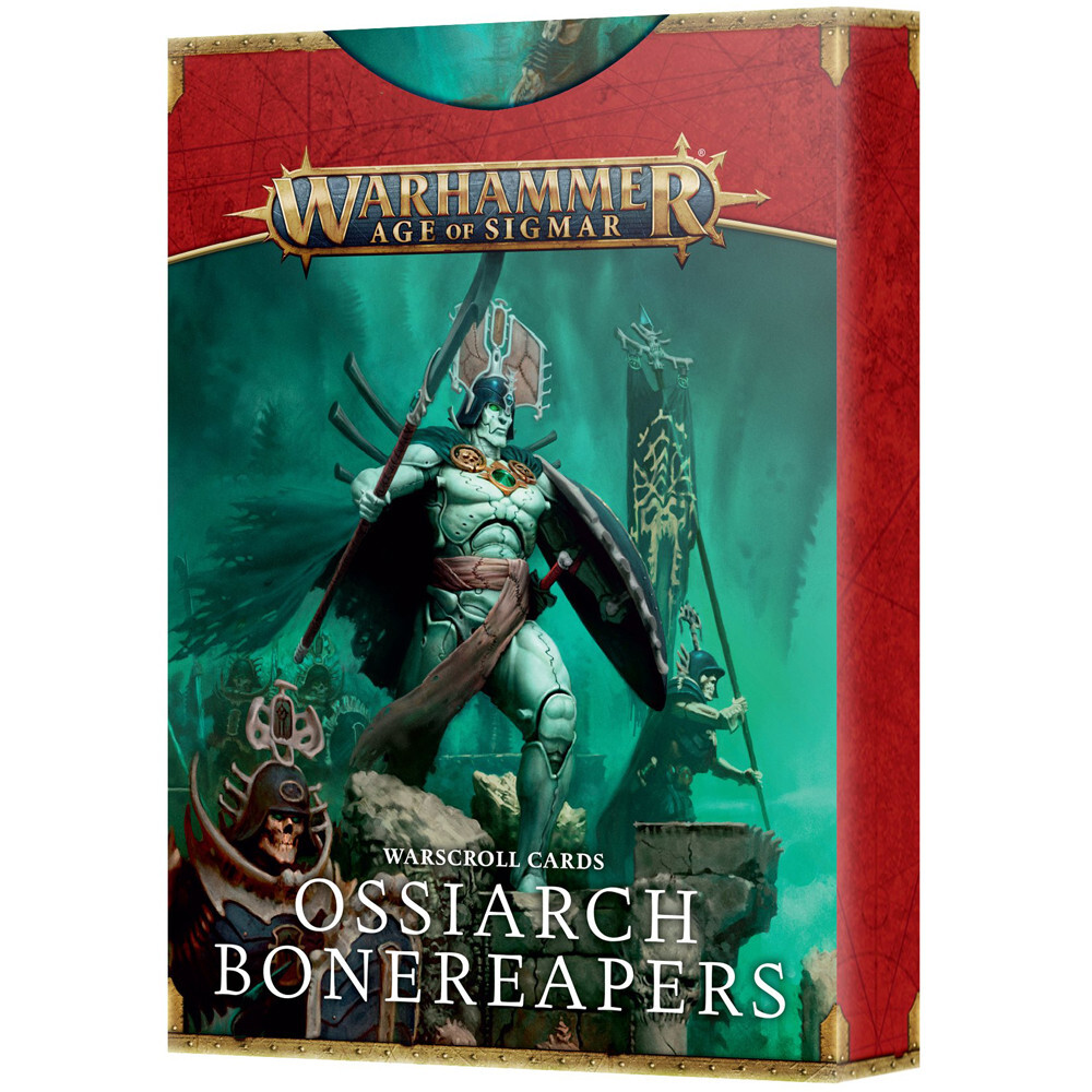 Миниатюра Games Workshop Warhammer Age of Sigmar: Warscroll Cards - Ossiarch Bonereapers
Миниатюра Games Workshop Warhammer Age of Sigmar: Warscroll Cards - Ossiarch Bonereapers