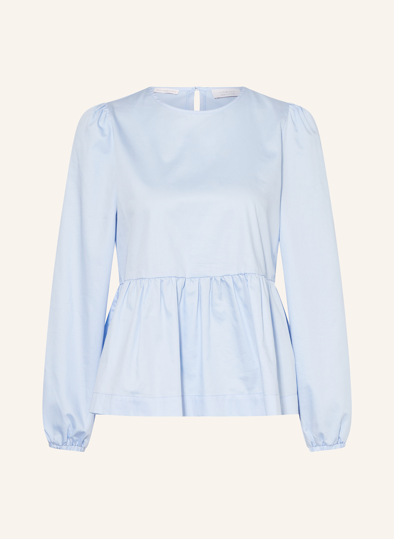 Блузка-Рубашка с оборками Rich & Royal, голубой
Блузка-Рубашка с оборками Rich & Royal, голубой