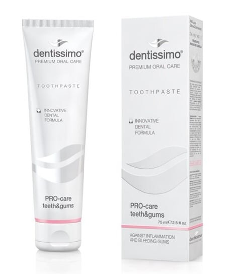 Зубная паста Pro-Care Teeth&Gums Прозащита зубов и десен 75мл Dentissimo, Toothpaste
Зубная паста Pro-Care Teeth&Gums Прозащита зубов и десен 75мл Dentissimo, Toothpaste