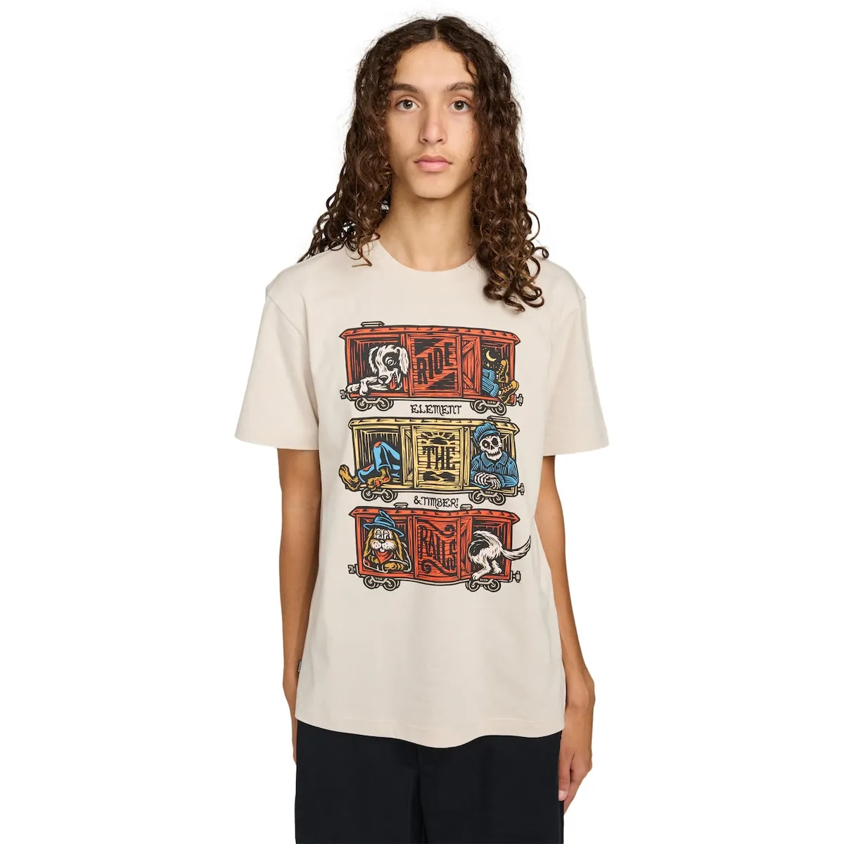 Мужская футболка Timber Boxcar Element, бежевый
Мужская футболка Timber Boxcar Element, бежевый