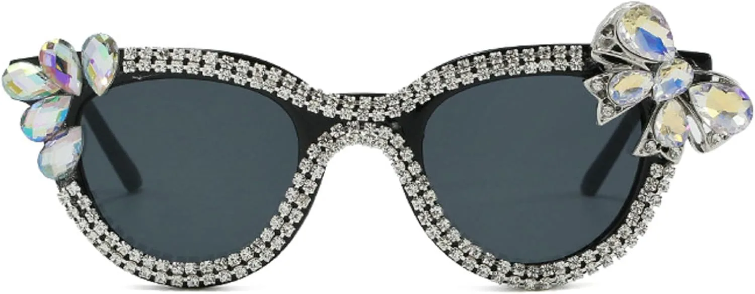 Ретро-солнцезащитные очки «кошачий глаз» со стразами для женщин, бриллиантовые солнцезащитные очки, модные блестящие дизайнерские очки для вечеринок mincl, C4
Ретро-солнцезащитные очки «кошачий глаз» со стразами для женщин, бриллиантовые солнцезащитные очки, модные блестящие дизайнерские очки для вечеринок mincl, C4