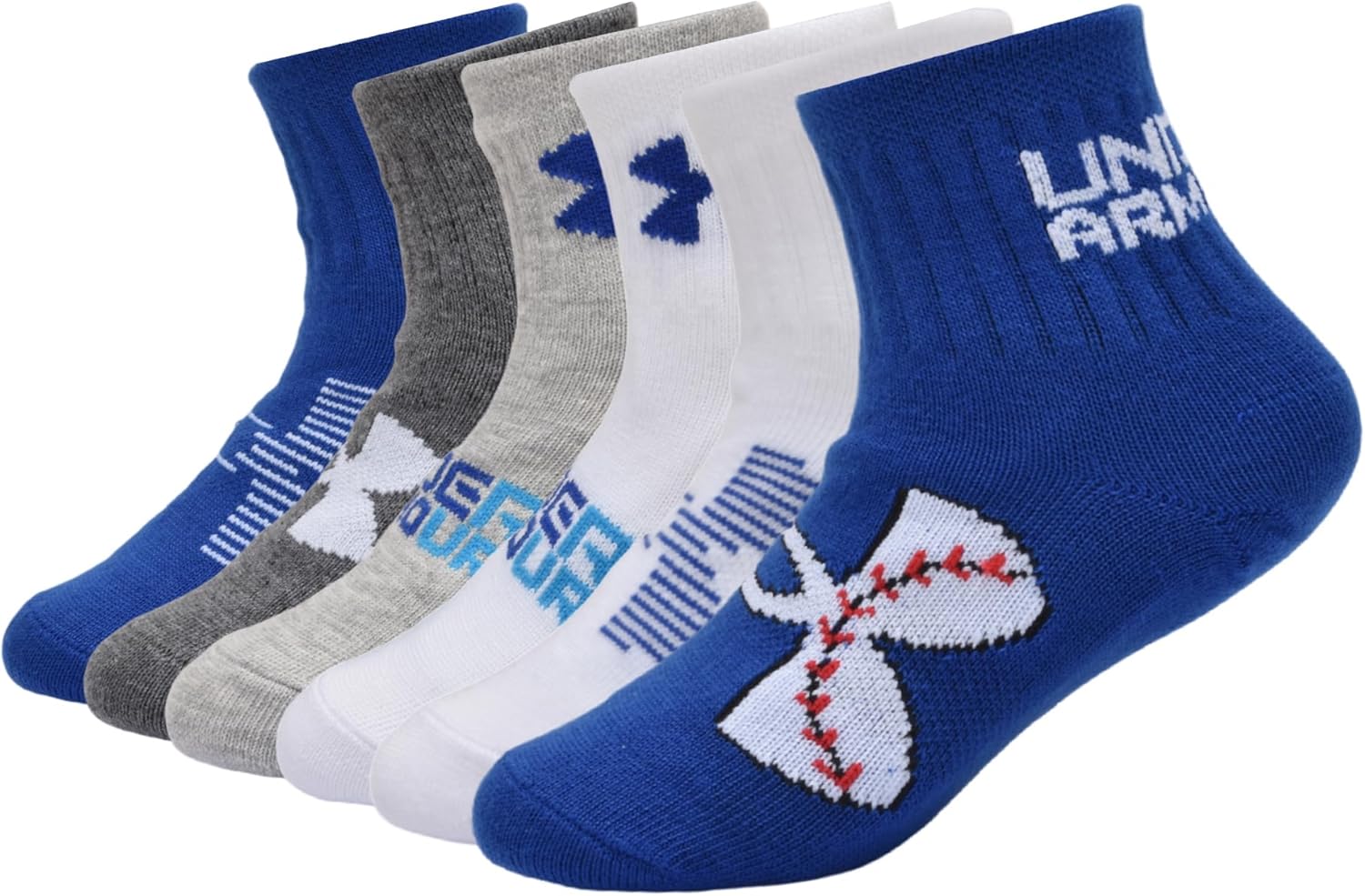 Under Armour детские носки Essential Quarter, набор, Baseball Royal Blue
Under Armour детские носки Essential Quarter, набор, Baseball Royal Blue