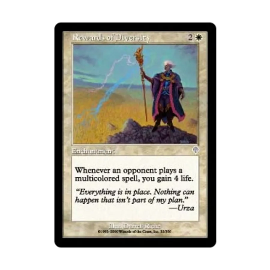 CCG Награды за разнообразие (U), MTG - Invasion
CCG Награды за разнообразие (U), MTG - Invasion