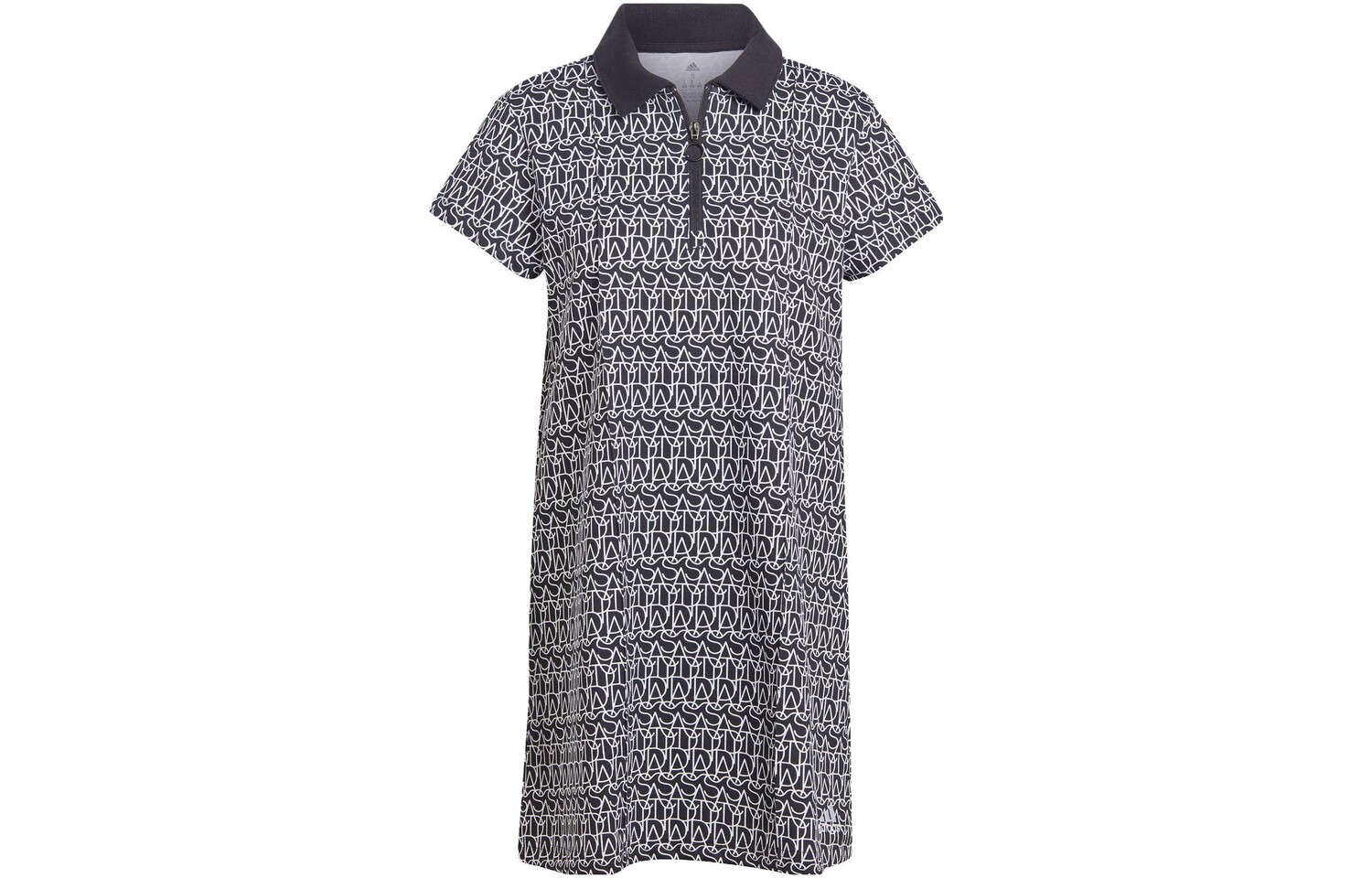 Платье с короткими рукавами женское черное Adidas 
Платье с короткими рукавами женское черное Adidas