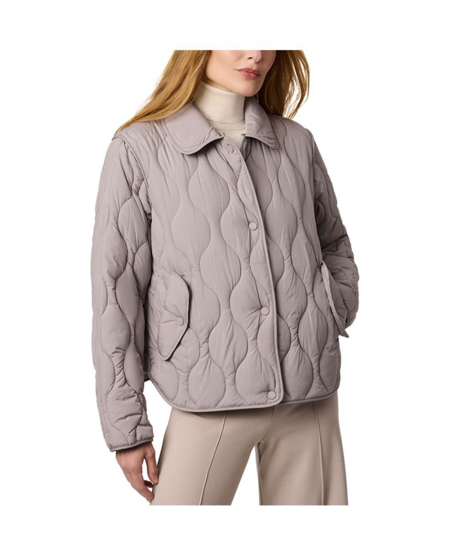 Стеганая куртка с воротником Bernardo, Ash
Стеганая куртка с воротником Bernardo, Ash